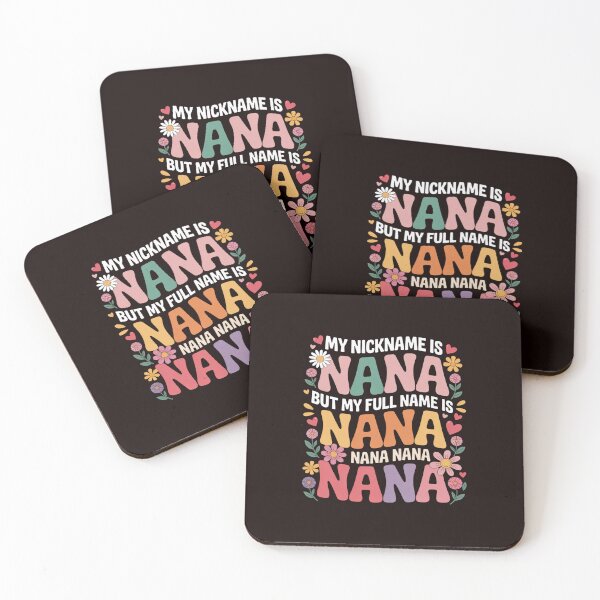 Item preview, My Nickname Is Nana But My Full Name - Grandma Mother's Day designed and sold by MichaelStalkas.