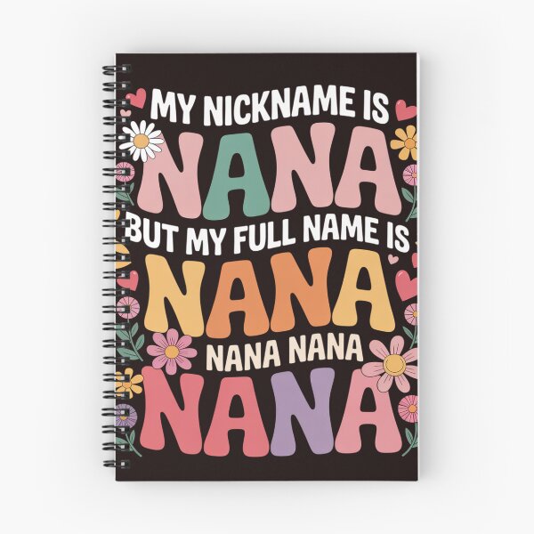 Item preview, My Nickname Is Nana But My Full Name - Grandma Mother's Day designed and sold by MichaelStalkas.