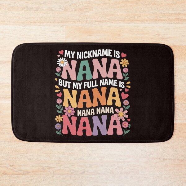 Item preview, My Nickname Is Nana But My Full Name - Grandma Mother's Day designed and sold by MichaelStalkas.