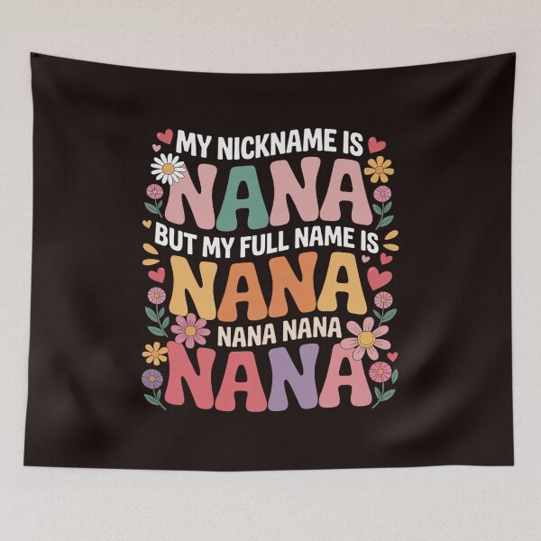 Item preview, My Nickname Is Nana But My Full Name - Grandma Mother's Day designed and sold by MichaelStalkas.