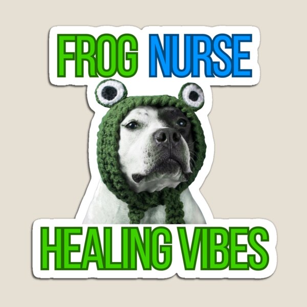 Item preview, Sana Sana Colita De Rana Funny Nurse Illustration designed and sold by StaticMood.