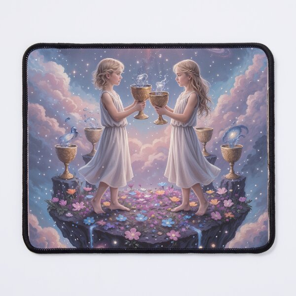Item preview, Six of Cups - Cosmic Tarot Edition designed and sold by KYOFRAME.