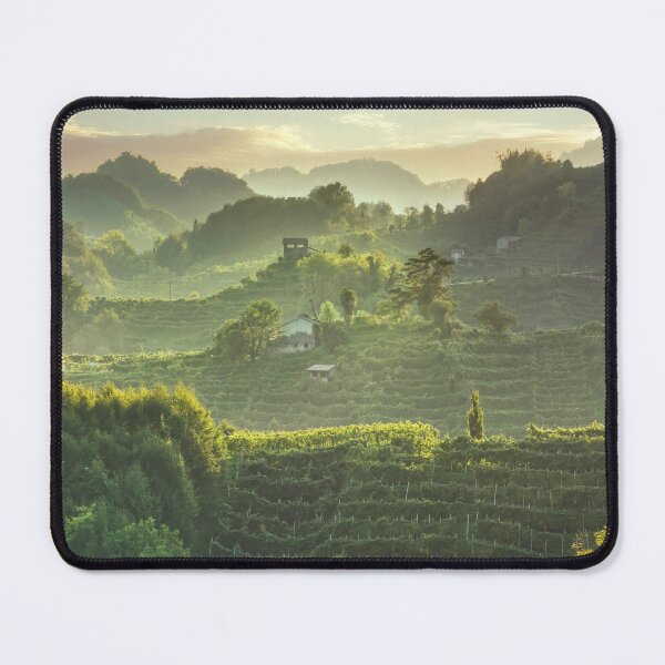 Item preview, Prosecco Hills hogback, vineyards at sunset. Veneto, Italy designed and sold by Stefano Orazzini.