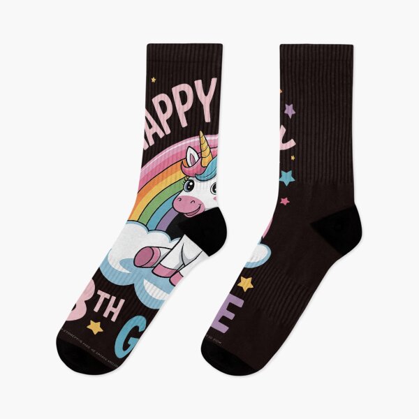 Item preview, Happy 1st Day Of 8th Grade Unicorn Back To School Girls Kids designed and sold by MichaelStalkas.