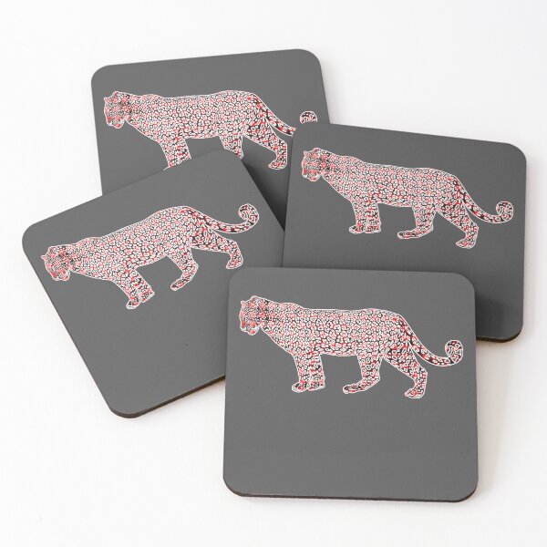 Item preview, cheetah Buffalo Plaid Silhouette – Rustic Woodland Farm Animal Design designed and sold by PinkyDona.