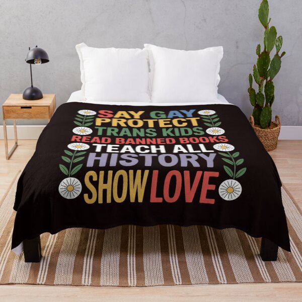 Item preview, Say Gay Protect Trans Kids Read Banned Books LGBT Groovy designed and sold by MichaelStalkas.