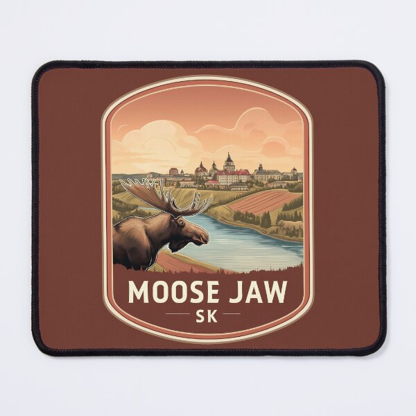 Item preview, Moose Jaw SK Prairie River Saskatchewan Canada designed and sold by meganohm.
