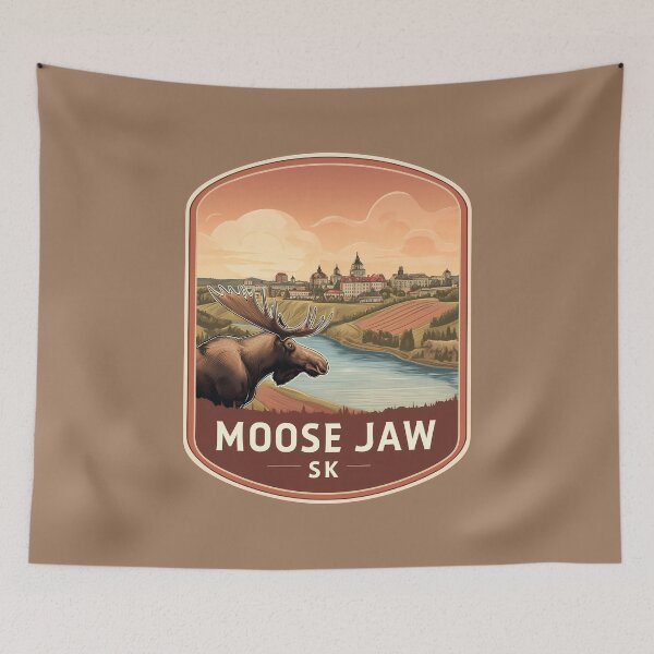 Item preview, Moose Jaw SK Prairie River Saskatchewan Canada designed and sold by meganohm.