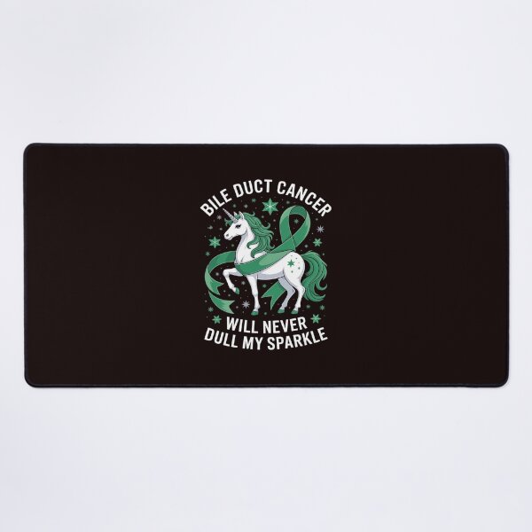 Item preview, Bile Duct Cancer Fighter Funny Quote with Unicorn designed and sold by MichaelStalkas.
