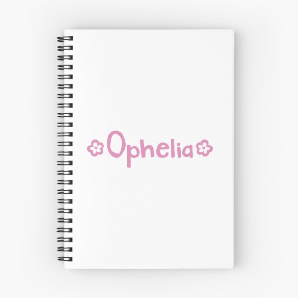 Item preview, Ophelia girl name with flowers designed and sold by FrancesPoff.