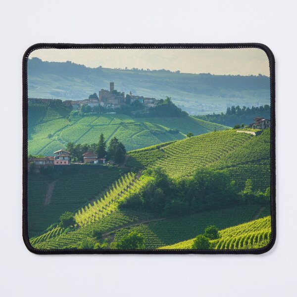 Item preview, Langhe vineyards landscape and Castiglione Falletto village, Italy designed and sold by Stefano Orazzini.