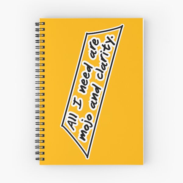 Item preview, All I need are mojo and clarity, orange background designed and sold by mntimg.