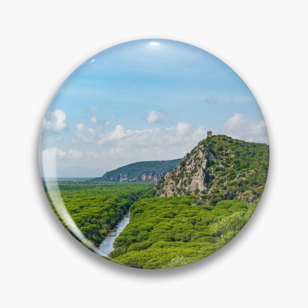 Item preview, Panoramic view of Maremma Natural Park. Tuscany, Italy. designed and sold by Stefano Orazzini.
