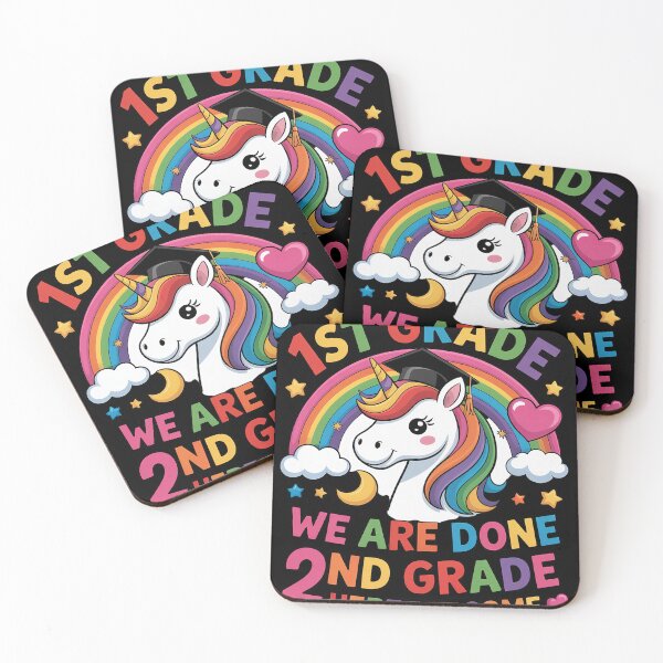 Item preview, 1st Grade Graduation 2nd Grade Unicorn Last Day Of School designed and sold by LindseyKris.