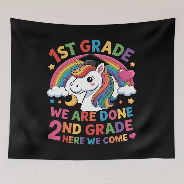 Item preview, 1st Grade Graduation 2nd Grade Unicorn Last Day Of School designed and sold by LindseyKris.