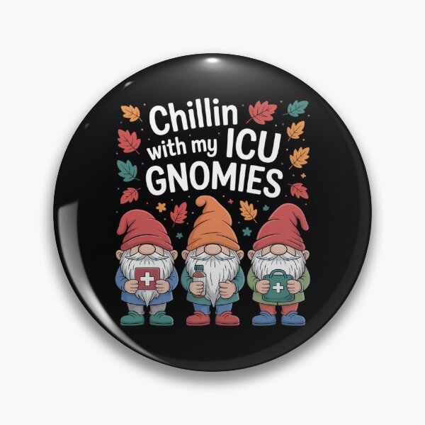 Item preview, Chillin With My ICU Nurse Gnomies Happy Thanksgiving designed and sold by LindseyKris.