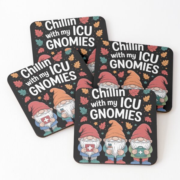 Item preview, Chillin With My ICU Nurse Gnomies Happy Thanksgiving designed and sold by LindseyKris.