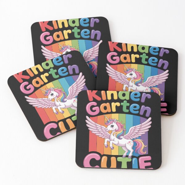 Item preview, Back to School Tee First Day of Kindergarten Cutie Unicorn designed and sold by LindseyKris.