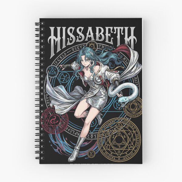 Item preview, Hissabeth Reverse 1999 Plant Arcanist Melusine Sylvie Dubois Asbestos Scales Rigidity DPS Control Fan Art Portrait Poster T-Shirt Sticker Gift designed and sold by Senpaiwaves.
