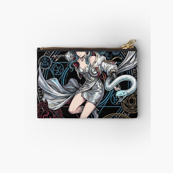 Item preview, Hissabeth Reverse 1999 Plant Arcanist Melusine Sylvie Dubois Asbestos Scales Rigidity DPS Control Fan Art Portrait Poster T-Shirt Sticker Gift designed and sold by Senpaiwaves.