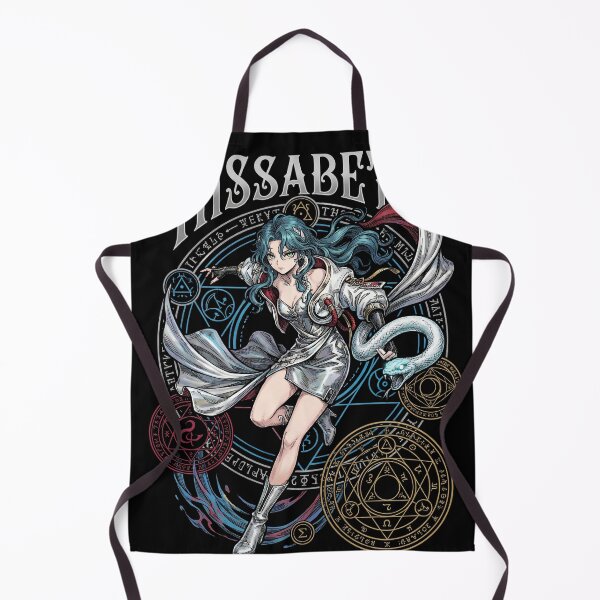 Item preview, Hissabeth Reverse 1999 Plant Arcanist Melusine Sylvie Dubois Asbestos Scales Rigidity DPS Control Fan Art Portrait Poster T-Shirt Sticker Gift designed and sold by Senpaiwaves.