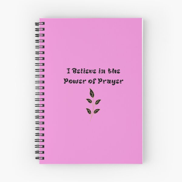 Item preview, (Pink) I Believe in the Power of Prayer designed and sold by Uplifting Vib'n Design and Decor .