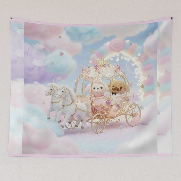Item preview, Moonlight Carriage Flight: The Dapper Dog and His Bride designed and sold by Jchan24.