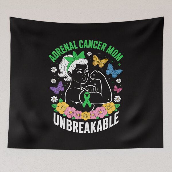 Item preview, Adrenal Cancer Mom UNBREAKABLE designed and sold by HudsonErik.