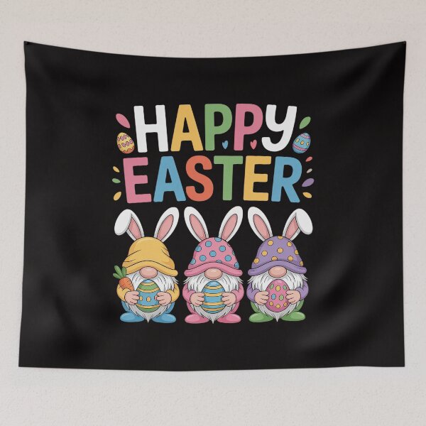 Item preview, Cute Bunny Gnome Hug Easter Eggs Happy Easter Day designed and sold by HudsonErik.