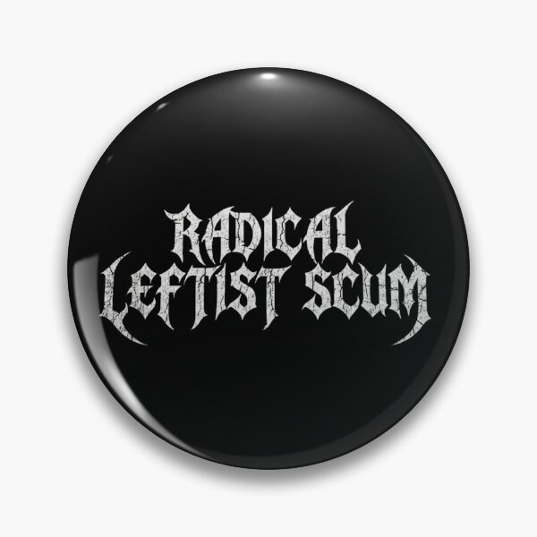 Item preview, Sonic Anarchy: Radical Leftist Scum Heavy Rock Identity designed and sold by BlueRoadX.