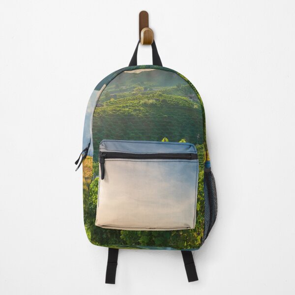 Item preview, Prosecco Hills vineyards and trees at sunset. Valdobbiadene, Italy designed and sold by Stefano Orazzini.