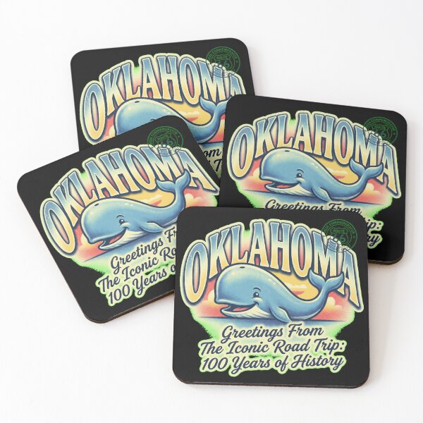 Item preview, Oklahoma Blue Whale Retro Route 66 Postcard 2026 Commemorative designed and sold by Thaivi Design.