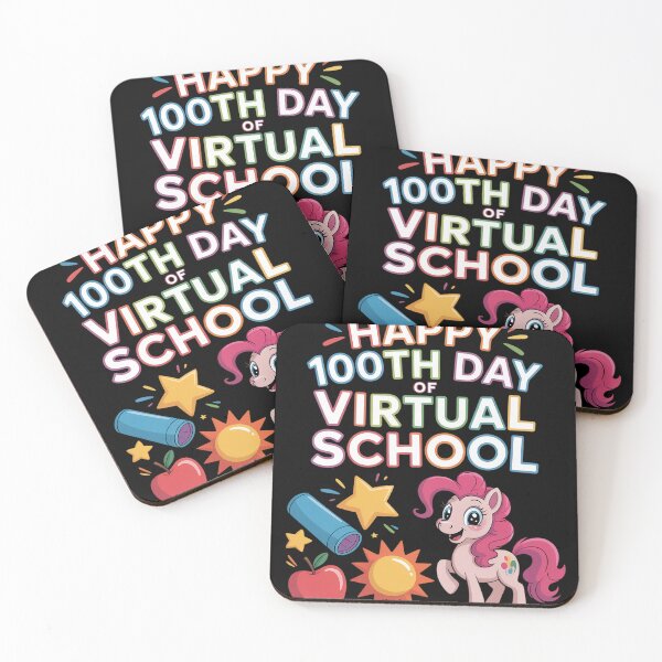 Item preview, Happy 100th Day Of Virtual School Unicorn For Girls And Kids designed and sold by LindseyKris.