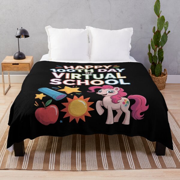 Item preview, Happy 100th Day Of Virtual School Unicorn For Girls And Kids designed and sold by LindseyKris.