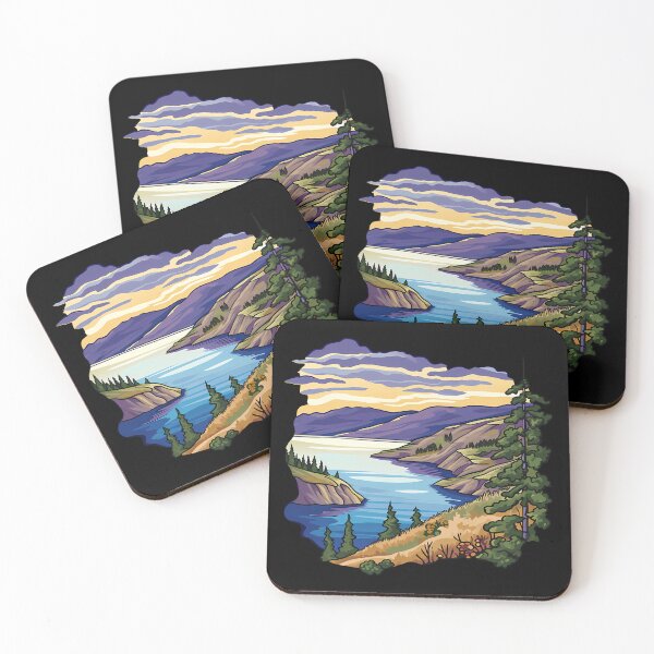 Item preview, Coldstream Vernon Kalamalka Lake Okanagan Drawing - British Columbia  designed and sold by meganohm.