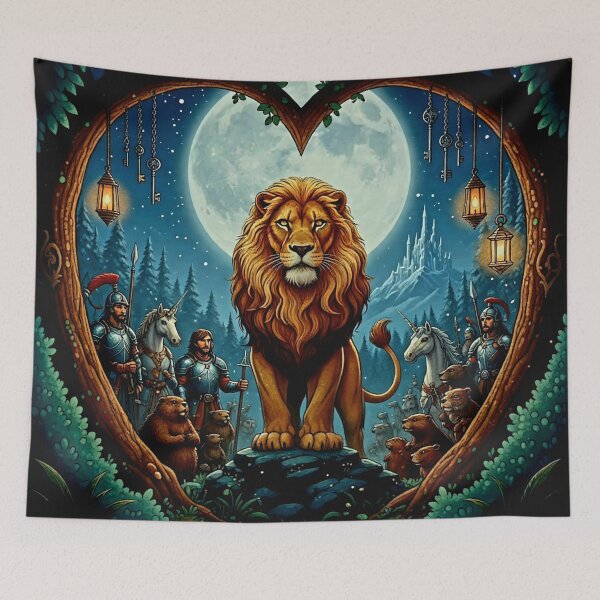 Item preview, The Great Lion of Narnia - Aslan’s Triumph designed and sold by Art's Diner.