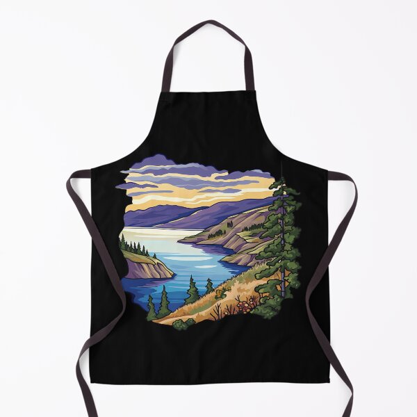 Item preview, Coldstream Vernon Kalamalka Lake Okanagan Drawing - British Columbia designed and sold by meganohm.