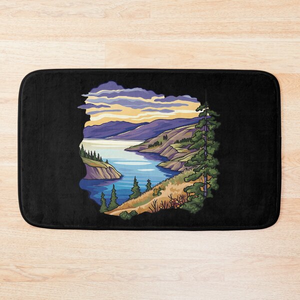 Item preview, Coldstream Vernon Kalamalka Lake Okanagan Drawing - British Columbia  designed and sold by meganohm.
