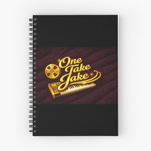 Item preview, One Take Jake – Keyboard Edition (Gold on Black Velvet) designed and sold by MySheetMusicArt.