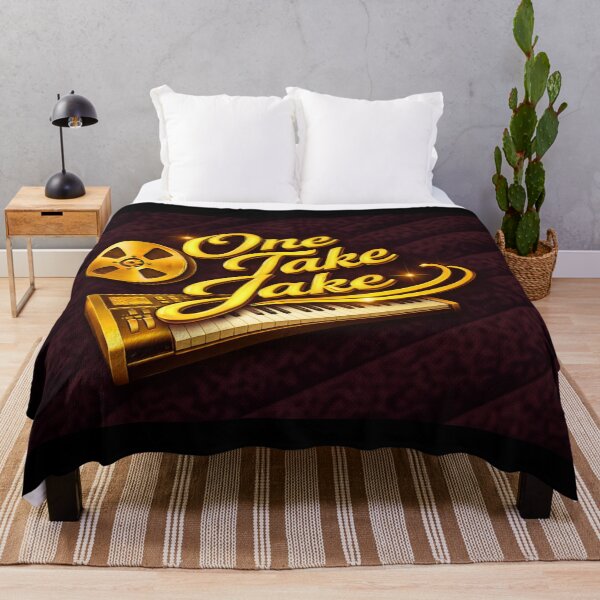 Item preview, One Take Jake – Keyboard Edition (Gold on Black Velvet) designed and sold by MySheetMusicArt.