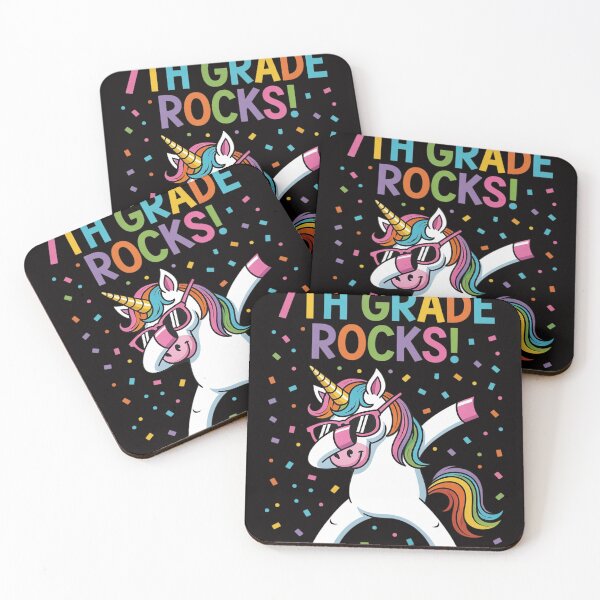 Item preview, Dabbing 7th Grade Rocks Unicorn  Seventh Grade Team designed and sold by HudsonErik.