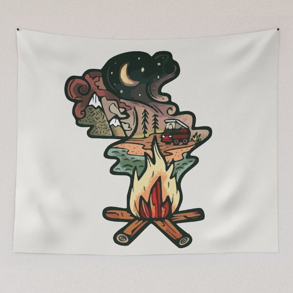 Item preview, Campfire Night Adventure designed and sold by B-Space.