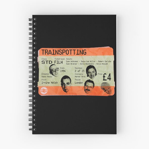 Item preview, Trainspotting Ticket Art designed and sold by MadeMontalbano.
