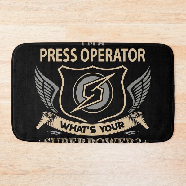 Item preview, Press Operator designed and sold by chancjami9236.