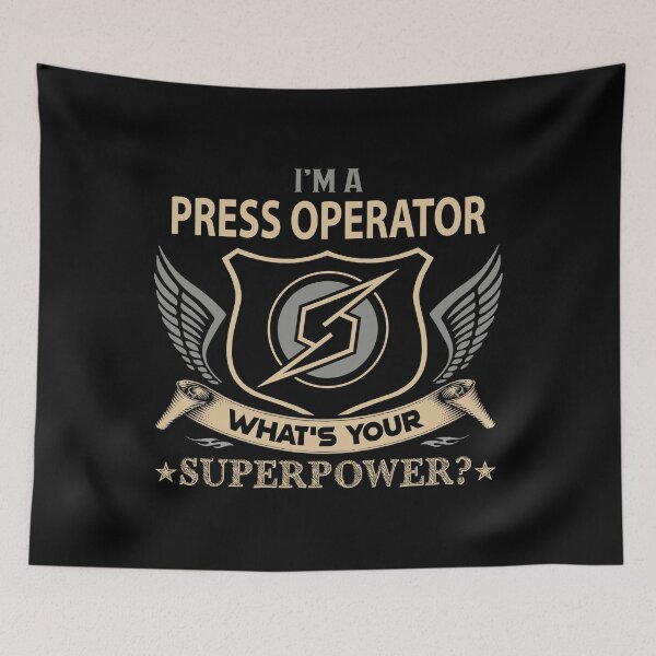 Item preview, Press Operator designed and sold by chancjami9236.