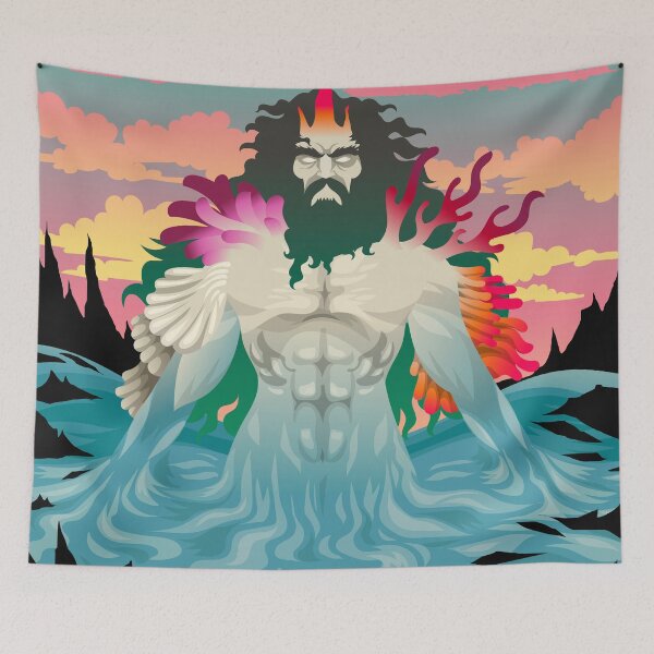 Item preview, proteus formless sea god emerging from the waters designed and sold by matintheworld ( delcarmat ).