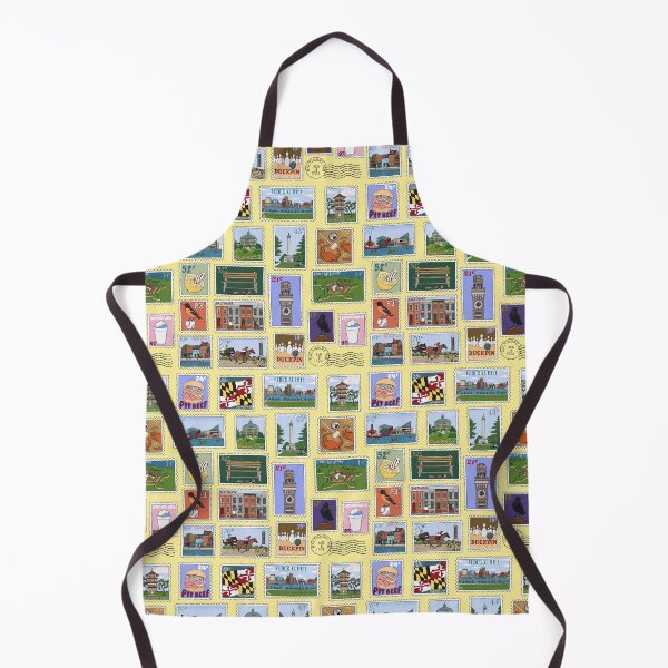 Item preview, Baltimore Stamps - Yellow designed and sold by Elizabeth Weglein.