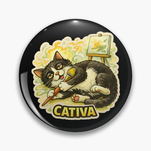 Item preview, Stoner & Psychonaut Cats – Cativa – Gift for Stoners • Retro Comics • Vintage Halftone designed and sold by JacobKAurumhead.
