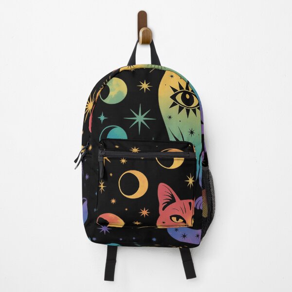 Item preview, Nonbinary pride flag colors, astronomy cat designed and sold by LindseyKris.