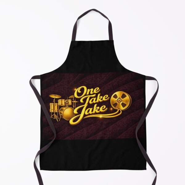 Item preview, One Take Jake – Drums Edition (Gold on Black Velvet) designed and sold by MySheetMusicArt.